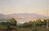 Trost Paintings - Sundown at Centre Harbor, New Hampshire by William Trost Richards